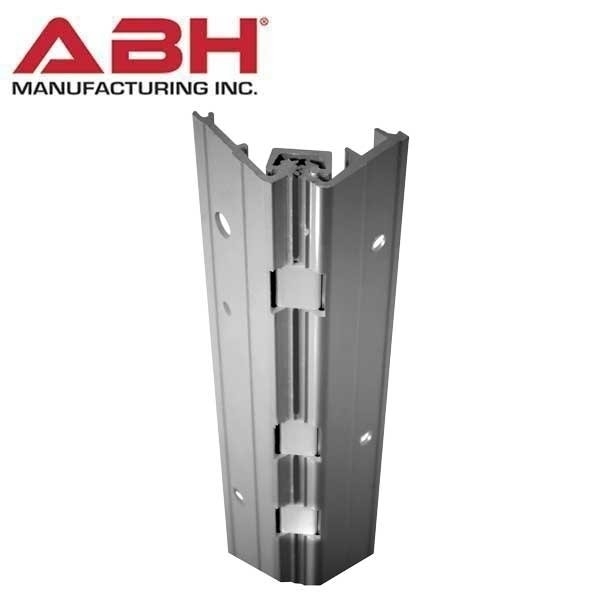 Abh 120" A575HD Full Surface Aluminum Continuous Geared Hinge, 1/16" Inset, Narrow Frame, Countersunk, F ABH-A575-HD-C-120